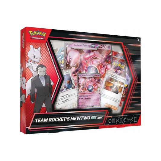 Pokémon TCG: Team Rocket's Mewtwo ex Box