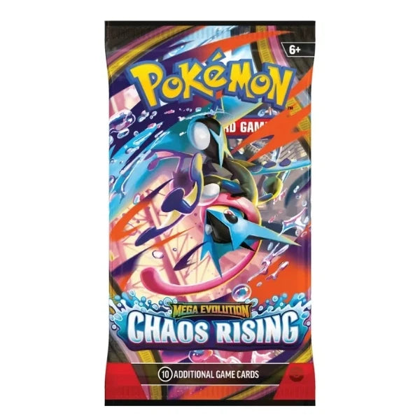 Pokémon TCG: Mega Evolution – Chaos Rising Booster Pack
